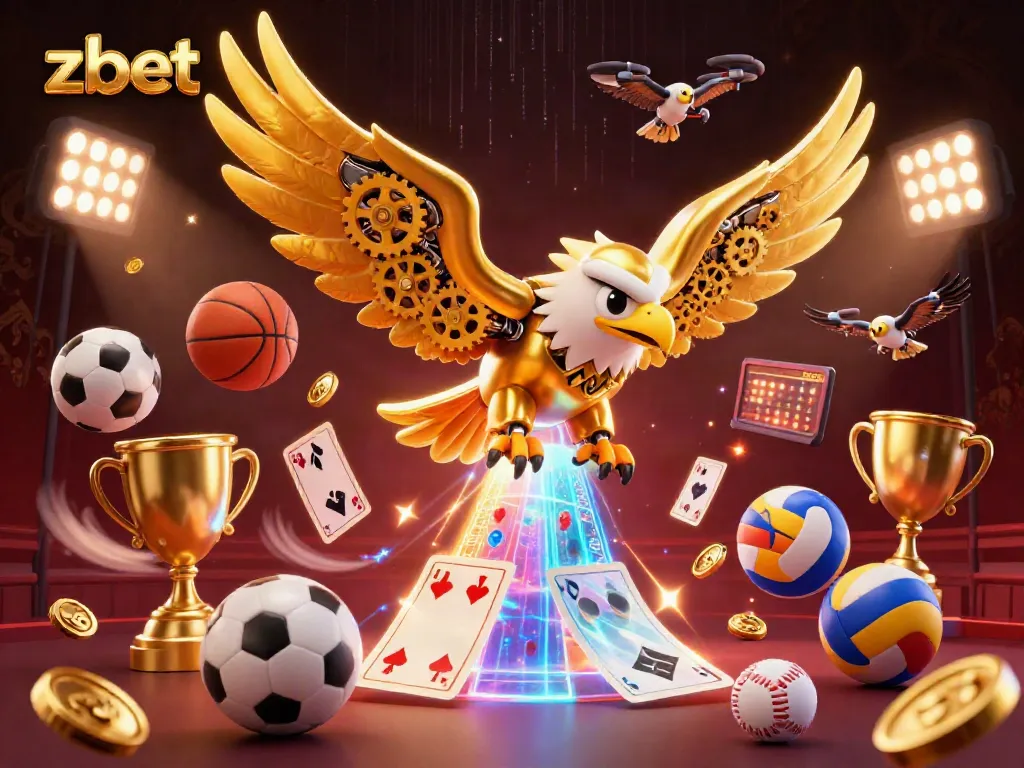 Zbet offers an enthralling gaming experience with vibrant elements and competitive sports action.