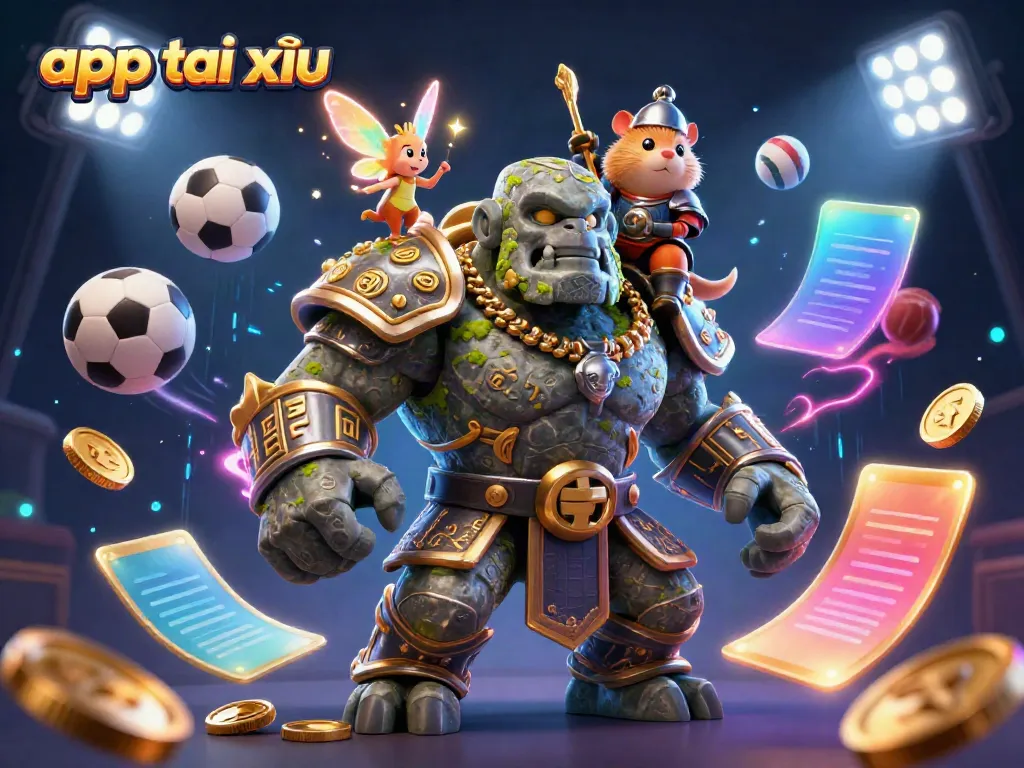 Experience thrilling gameplay in app tài xỉu with vibrant characters and dynamic energy in a casino-like environment.