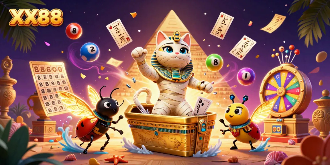 Engage in thrilling gaming adventures at XX88 with vibrant characters bursting into the casino