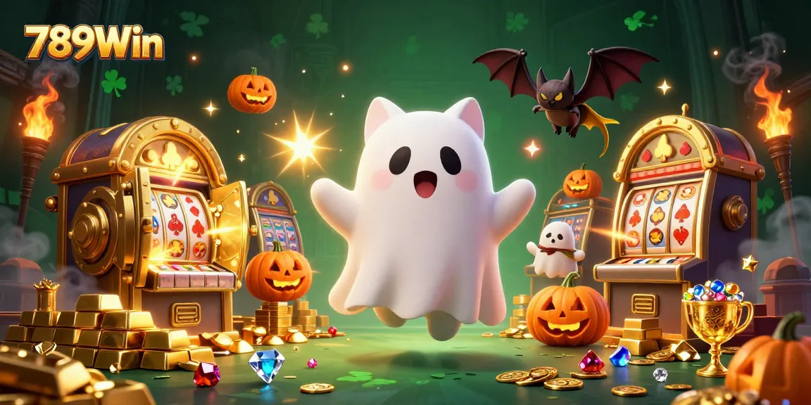 Uncover thrilling wins at 789Win with a ghostly cat and dynamic slot adventures.