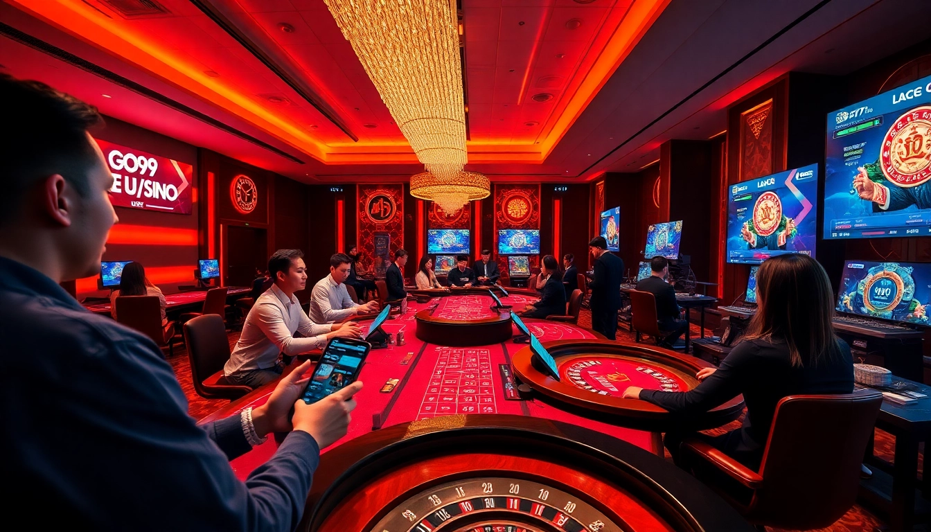 Experience the excitement of GO99, featuring live casino games and engaging players.