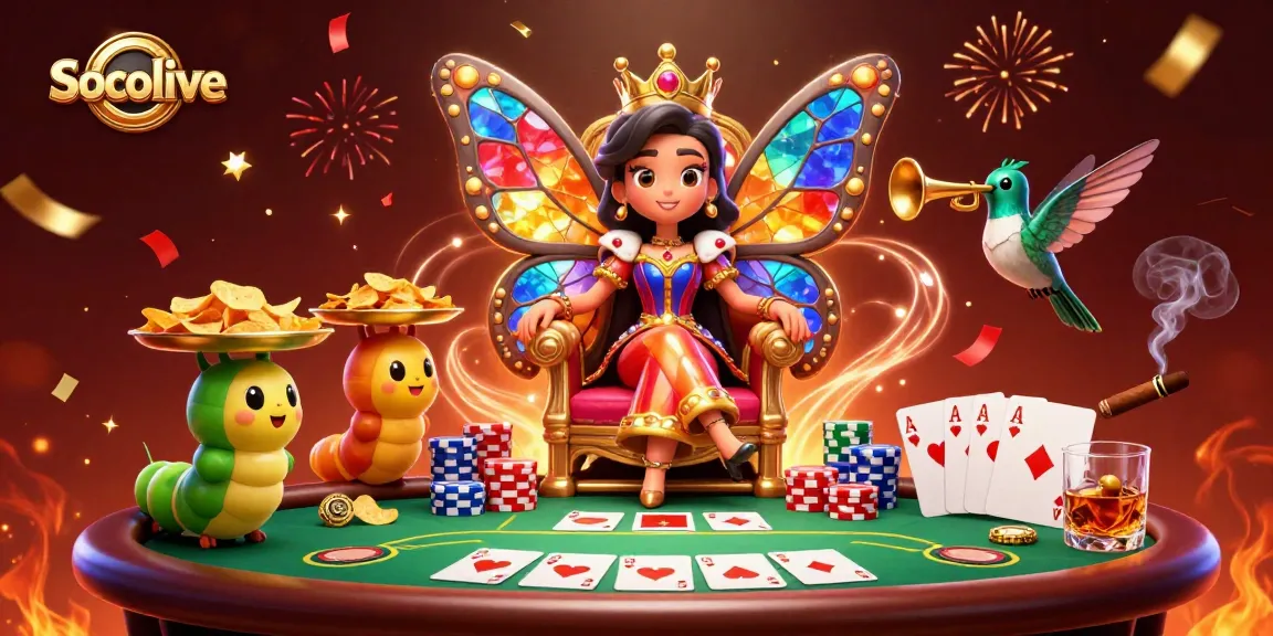 Socolive transforms the online gaming experience with vibrant poker action, rich visuals, and dynamic characters.