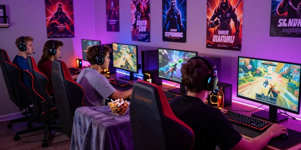 Komunitas MEGAWIN88 bermain game online bersama dalam suasana nyaman.